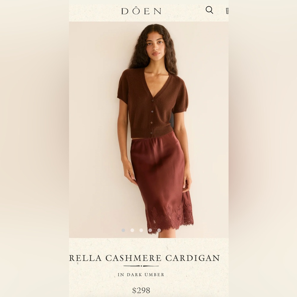 Doen Arella cardigan xs like new